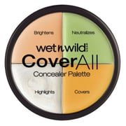Wet N Wild Cover All Concealer Palette Multi Color Wet N Wild Cover All Concealer Palette Multi Color