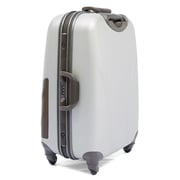 Eminent E8W220WHT ABS Spinner Trolley Luggage Bag Ivory White 20inch