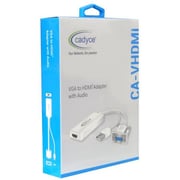 Cadyce CA-VHDMI VGA To HDMI Adapter Cadyce CA-VHDMI VGA To HDMI Adapter