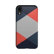 Criss Cross Coral - Sleek Case for iPhone XR Criss Cross Coral - Sleek Case for iPhone XR