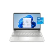 HP 15-dy2095wm 47X70UA Laptop Core i5-1135G7 2.40GHz 8GB 256GB SSD Intel Iris Xe Graphics Win10 15.6inch FHD Silver English Keyboard