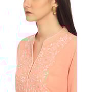 BIBA Peach Kurta Palazzo Set Size 38 BIBA Peach Kurta Palazzo Set Size 38