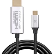 Promate HDMI to Type C 1.8mm Black and Sliver