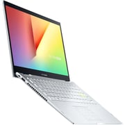 ASUS VivoBook Flip 14 (2020) Laptop - 11th Gen / Intel Core i5-1135G7 / 14inch FHD / 8GB RAM / 512GB SSD / Shared Intel Iris Xe Graphics / Windows 11 Home / English & Arabic Keyboard / Silver / Middle East Version - [TP470EA-EC450W]