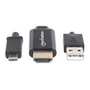 Manhattan MHL HDTV Cable 1.5m Black 151498