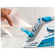 Black and Decker Steam Iron 2800 Watts X2800-B5 Black and Decker Steam Iron 2800 Watts X2800-B5