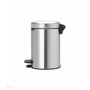 Brabantia Pedal Bin NewIcon 5Litre Matt Steel