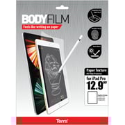 Torrii Paper Like Body Film Designed For Apple Ipad Pro 12.9 Inch Screen Protector (2021/2020 / 2018) With Paper Texture Simulation For Digital Artists Sketching/drawing/writing Torrii Paper Like Body Film Designed For Apple Ipad Pro 12.9 Inch Screen Protector (2021/2020 / 2018) With Paper Texture Simulation For Digital Artists Sketching/drawing/writing