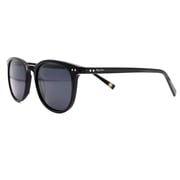 Ray Polo Sunglasses At8084 C01 Size 50 Black Round Polarized Unisex