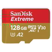 Sandisk Extreme UHS-I microSDXC Memory Card 128GB Sandisk Extreme UHS-I microSDXC Memory Card 128GB