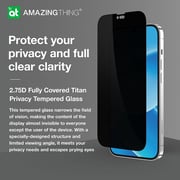 Amazing Thing Privacy Screen Protector Black iPhone 14 Pro