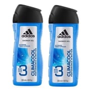 Adidas Climacool Shower Gel 250ml Pack 0f 2