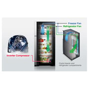 Hitachi Side By Side Refrigerator 700 Litres RS700GPUK2GBK