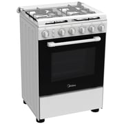 Buy Midea 4 Gas Burner Gas Cooker BME62057FFD Online in UAE Sharaf DG