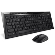 Rapoo 8200P Wireless Keyboard & Mouse Combo Black Rapoo 8200P Wireless Keyboard & Mouse Combo Black