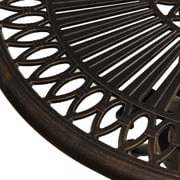 vidaXL Garden Table Bronze 62x62x65 cm Cast Aluminium vidaXL Garden Table Bronze 62x62x65 cm Cast Aluminium