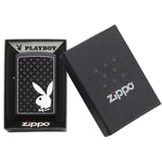 Zippo 29578 218 Playboy Black Matte Windproof Lighter Zippo 29578 218 Playboy Black Matte Windproof Lighter