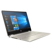 HP Pavilion x360 14-DH0001NE Convertible Touch Laptop - Core i5 1.6GHz 8GB 256GB Shared 14inch FHD Warm Gold