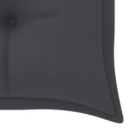 Vidaxl Garden Bench Cushion Anthracite 150x50x7 Cm Fabric Vidaxl Garden Bench Cushion Anthracite 150x50x7 Cm Fabric