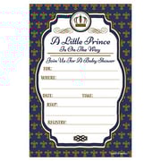 m&h invites Little Prince Baby Shower Invitations (20 Count) With Envelopes m&h invites Little Prince Baby Shower Invitations (20 Count) With Envelopes