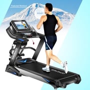 Sparnod Fitness Automatic Motorized Treadmill for Home Use - Touchscreen Display with Wifi and Massager-STH-6000 3 HP (6 HP Peak) Sparnod Fitness Automatic Motorized Treadmill for Home Use - Touchscreen Display with Wifi and Massager-STH-6000 3 HP (6 HP Peak)