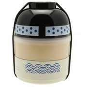 Kotobuki sushi chef bento box set, white Kotobuki sushi chef bento box set, white