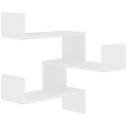 Vidaxl Wall Corner Shelf White 40x40x50 Cm Chipboard Vidaxl Wall Corner Shelf White 40x40x50 Cm Chipboard