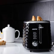 Geepas 2 Slice Bread Toaster 850W Gbt36536 Black Geepas 2 Slice Bread Toaster 850W Gbt36536 Black
