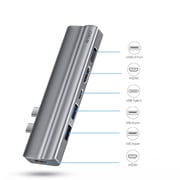 Wiwu T9G 8 In 1 USB-C Hub Wiwu T9G 8 In 1 USB-C Hub