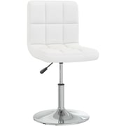 Vidaxl Bar Stool White Faux Leather Vidaxl Bar Stool White Faux Leather