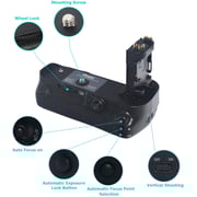 Dmk Power Battery Grip Kit Compatible With Canon Eos 5d Mark Iv Digital Slr Camera - Includes Dmk Bg-e20 Battery Grip Replacement + 2 Dmk Power Lp-e6n Batteries