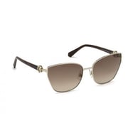 Swarovski SK0167-32F-59 Women's Sunglasses Gold/Gradient Brown