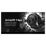 Amazfit T-Rex A1919 Smart Watch Rock Black