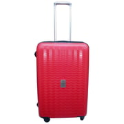 Highflyer WAVES Unbreakable Hard Trolley Luggage Bag 3pc Set TH-WAVES-3PC - Red