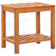 vidaXL Side Table Solid Acacia Wood 45x33x45 cm vidaXL Side Table Solid Acacia Wood 45x33x45 cm