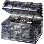 Bepuzzled Original 3D Crystal Puzzle - Treasure Chest, Black - Fun Yet Challenging Brain Teaser That Will Test Your Skills And Imagination, For Ages 12+ Bepuzzled Original 3D Crystal Puzzle - Treasure Chest, Black - Fun Yet Challenging Brain Teaser That Will Test Your Skills And Imagination, For Ages 12+