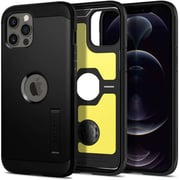 Spigen Tough Armor Designed For iPhone 12 Pro Max Case/Cover With Extreme Impact Foam Black