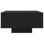 Vidaxl Coffee Table Black 60x60x31.5 Cm Engineered Wood Vidaxl Coffee Table Black 60x60x31.5 Cm Engineered Wood