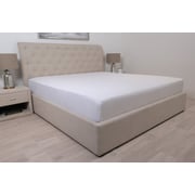 Buy Pan Emirates Flawless Mattress Protector White 200x200cm Online in UAE Sharaf DG