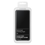 Samsung Clear View Standing Cover Black For Galaxy S9 - EF-ZG960CBEGWW
