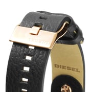 Diesel DZ7317 Mini Daddy Black Dual Time Dial Black Ion-plated Mens Watch Diesel DZ7317 Mini Daddy Black Dual Time Dial Black Ion-plated Mens Watch