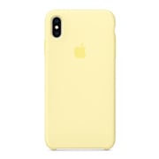 Apple Silicone Case Mellow Yellow For Apple iPhone XS Apple Silicone Case Mellow Yellow For Apple iPhone XS