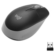 Logitech Full-size Wireless Mouse Charcoal Logitech Full-size Wireless Mouse Charcoal