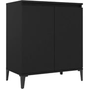 Vidaxl Sideboard Black 60x35x70 Cm Chipboard Vidaxl Sideboard Black 60x35x70 Cm Chipboard