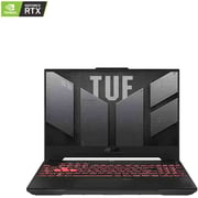 Asus TUF Gaming A15 Gaming (2023) Laptop - AMD Ryzen 7-7735HS / 15.6inch FHD / 512GB SSD / 16GB RAM / 8GB NVIDIA GeForce RTX 4060 Graphics / Windows 11 Home / English & Arabic Keyboard / Mecha grey / Middle East Version - [FA507NV-LP023W]