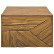 Vidaxl Coffee Table Erosion Solid Teak Wood 110x60x38 Cm Vidaxl Coffee Table Erosion Solid Teak Wood 110x60x38 Cm