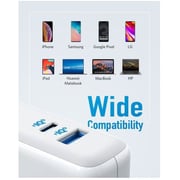 Anker Dual USB Powerport Atom III Charger White Anker Dual USB Powerport Atom III Charger White