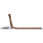 vidaXL Folding Beach Mats 2 pcs Steel and Fabric Brown vidaXL Folding Beach Mats 2 pcs Steel and Fabric Brown
