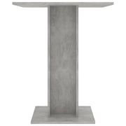 Vidaxl Bistro Table Concrete Grey 60x60x75 Cm Chipboard Vidaxl Bistro Table Concrete Grey 60x60x75 Cm Chipboard