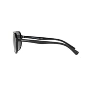 Emporio Armani Black Plastic Polarized Men EM-4111-500187-57 Sunglasses Emporio Armani Black Plastic Polarized Men EM-4111-500187-57 Sunglasses